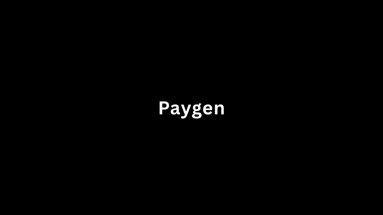 Paygen
